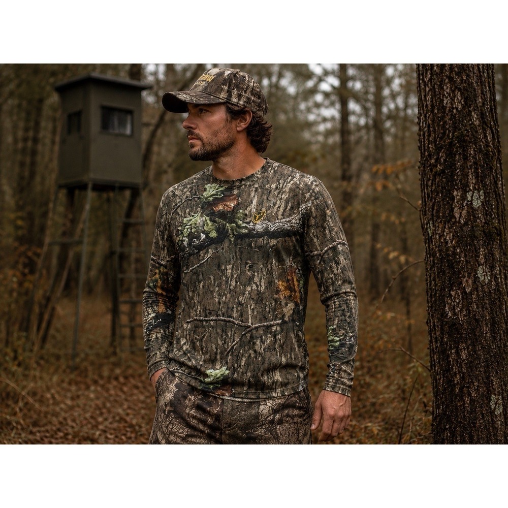 Shield Men's  Long Sleeve  Camouflage‎  Hunting  Shirt  Size Large